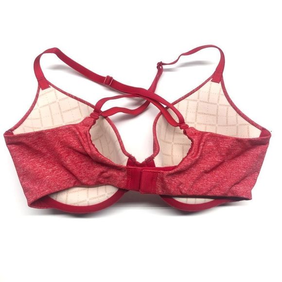 Victoria’s Secret Red Uplift Semi Demi Bra 32D - Picture 15 of 16